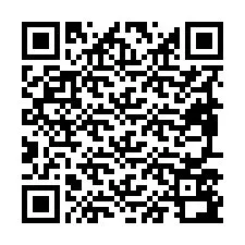 QR-Code für Telefonnummer +19897592303