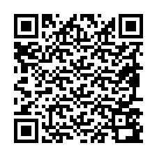 QR-Code für Telefonnummer +19897592349