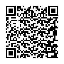 Codice QR per il numero di telefono +19897592510