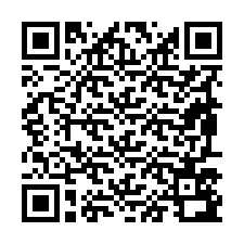 Código QR para número de telefone +19897592555