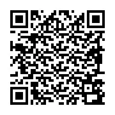 Codice QR per il numero di telefono +19897592586