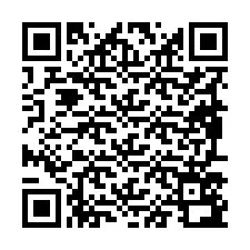 Codice QR per il numero di telefono +19897592656