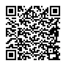 Código QR para número de teléfono +19897592667