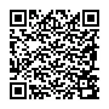 QR-koodi puhelinnumerolle +19897592734