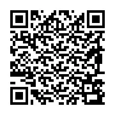 Código QR para número de teléfono +19897593521