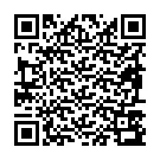 Código QR para número de teléfono +19897593853