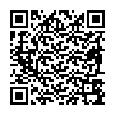 Código QR para número de teléfono +19897595857