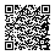 Codice QR per il numero di telefono +19897597397
