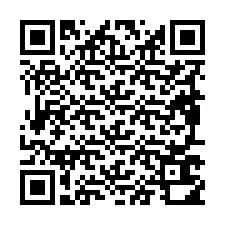 QR-code voor telefoonnummer +19897610312
