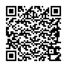 Código QR para número de teléfono +19897610498