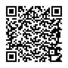 Código QR para número de teléfono +19897610624