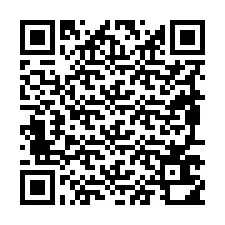 QR-code voor telefoonnummer +19897610714