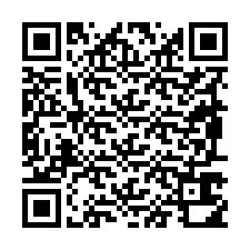 Código QR para número de teléfono +19897610874