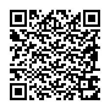 QR код за телефонен номер +19897611078