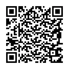 QR Code pour le numéro de téléphone +19897611100