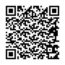 QR-koodi puhelinnumerolle +19897611483