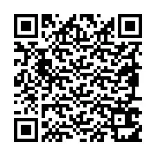 Kode QR untuk nomor Telepon +19897611688