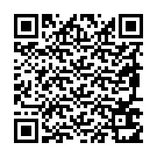 QR Code pour le numéro de téléphone +19897611704