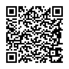 Codice QR per il numero di telefono +19897611872
