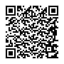 Codice QR per il numero di telefono +19897612562