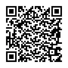 QR Code pour le numéro de téléphone +19897615025