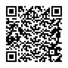 Codice QR per il numero di telefono +19897615721