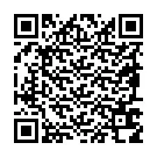 QR-koodi puhelinnumerolle +19897618548