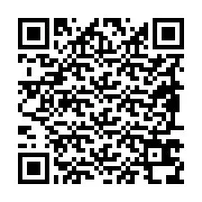 QR-Code für Telefonnummer +19897638468