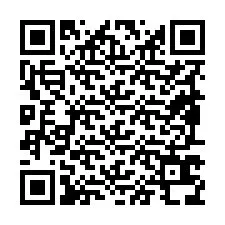 Kode QR untuk nomor Telepon +19897638469