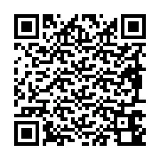 QR-код для номера телефона +19897640012