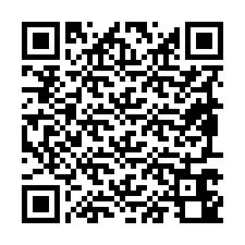 QR код за телефонен номер +19897640019