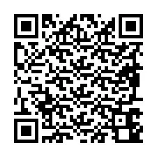 QR Code pour le numéro de téléphone +19897640046