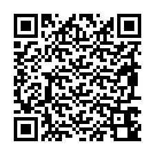 Kode QR untuk nomor Telepon +19897640050