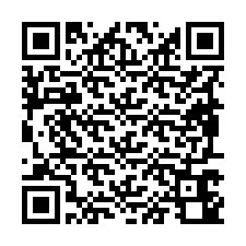 QR код за телефонен номер +19897640056