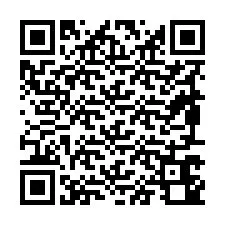 Codice QR per il numero di telefono +19897640081