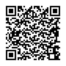 QR код за телефонен номер +19897640142