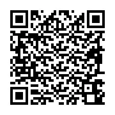 QR код за телефонен номер +19897640153