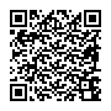 QR Code สำหรับหมายเลขโทรศัพท์ +19897640187