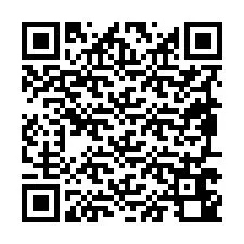 QR Code สำหรับหมายเลขโทรศัพท์ +19897640218