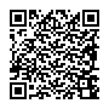 Kode QR untuk nomor Telepon +19897640332