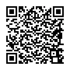 QR-code voor telefoonnummer +19897640639