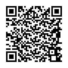 Codice QR per il numero di telefono +19897640670