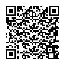 Código QR para número de teléfono +19897640940