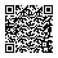 QR Code pour le numéro de téléphone +19897641071