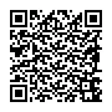 Codice QR per il numero di telefono +19897641228