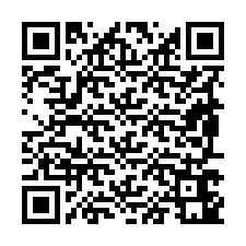 Codice QR per il numero di telefono +19897641235