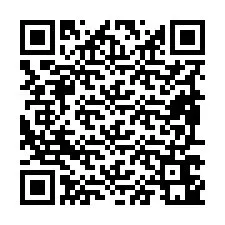 Código QR para número de teléfono +19897641277