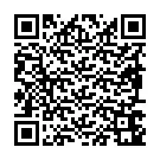 QR код за телефонен номер +19897641286