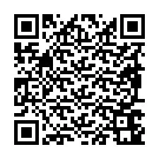 Codice QR per il numero di telefono +19897641366