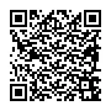 Codice QR per il numero di telefono +19897641623